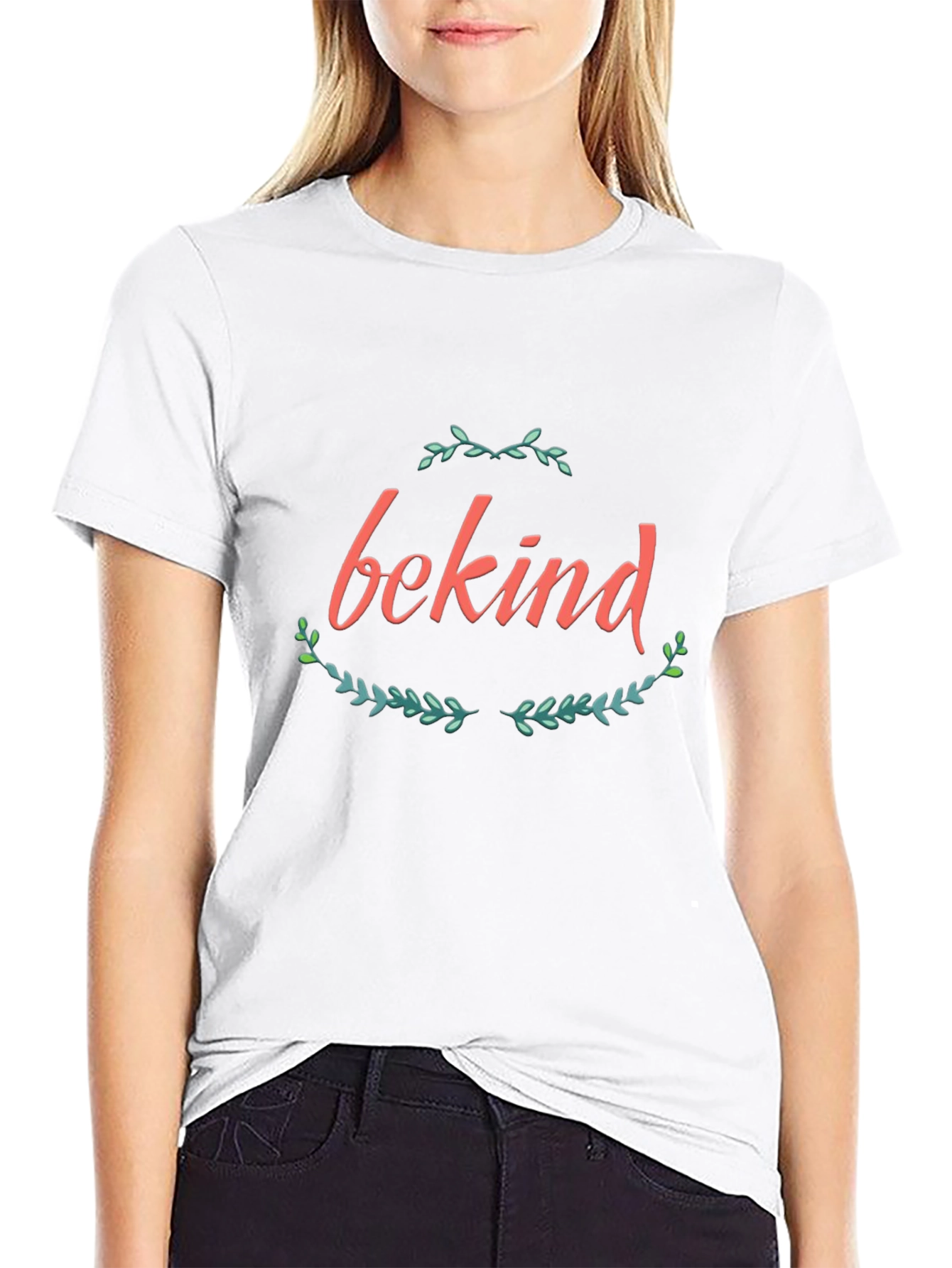 Be Kind Graphic Tee - Soft Black Cotton T-Shirt