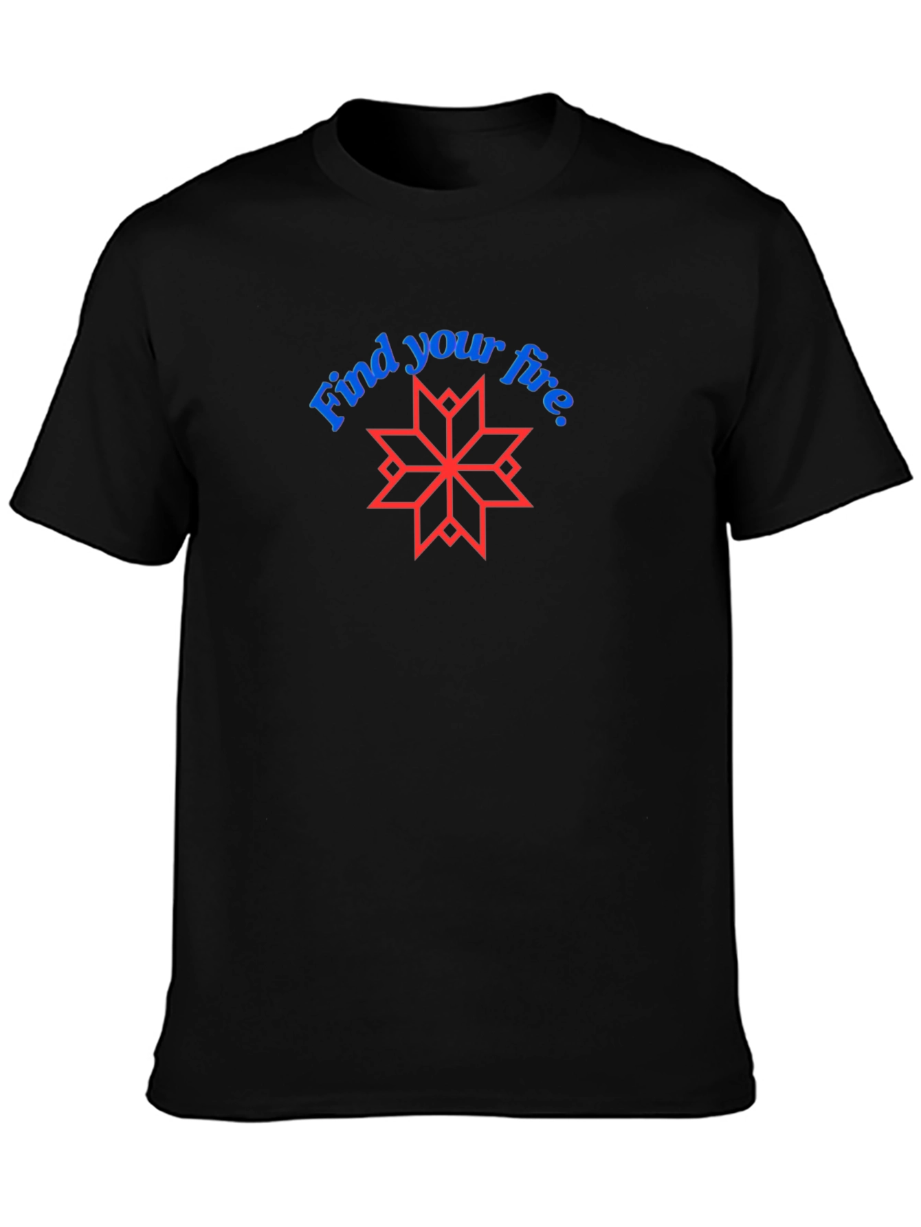 Find Your Fire Graphic Tee - Stylish & Inspiring