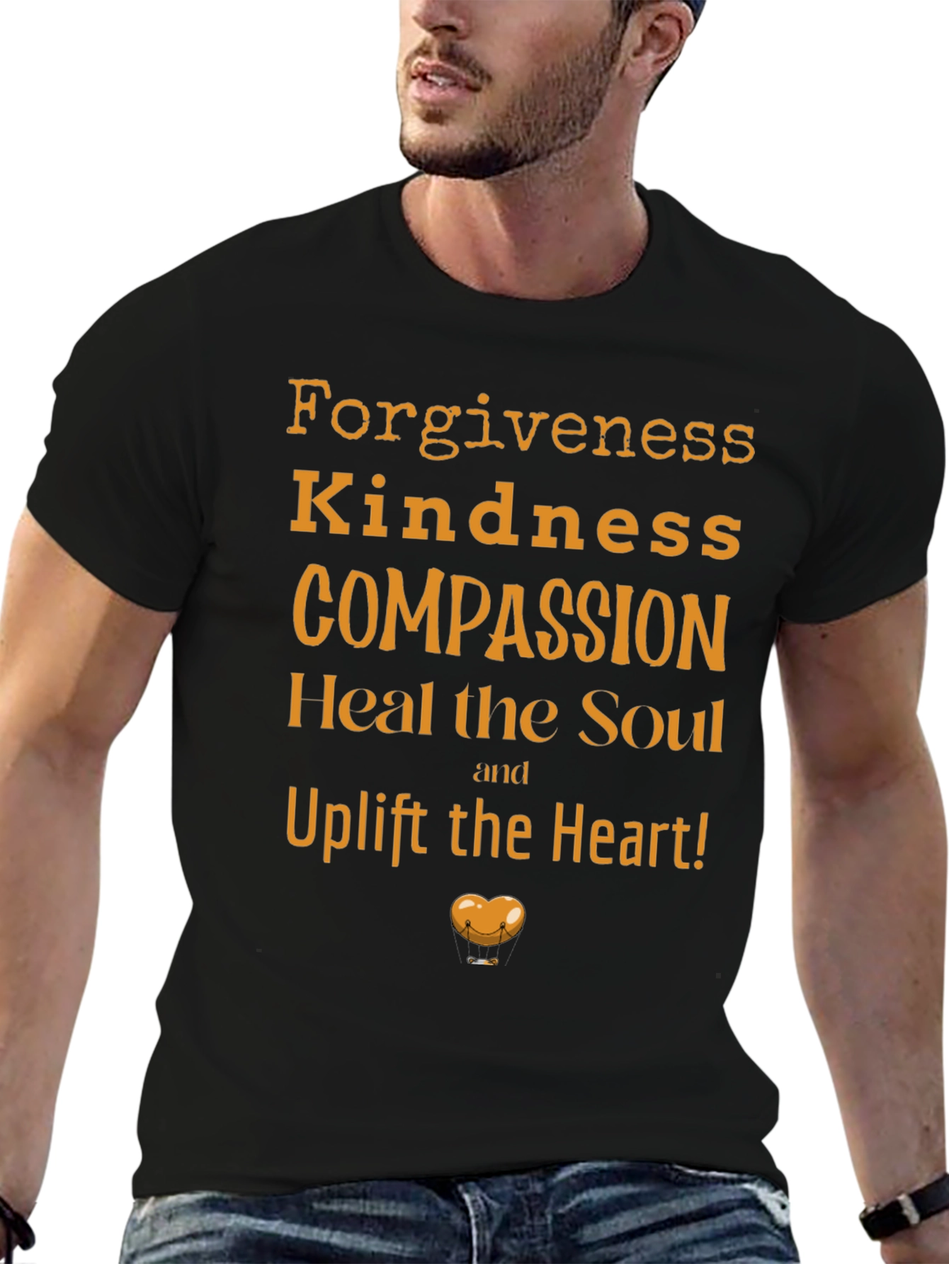 Kindness Compassion T-Shirt - Uplift Your Heart!