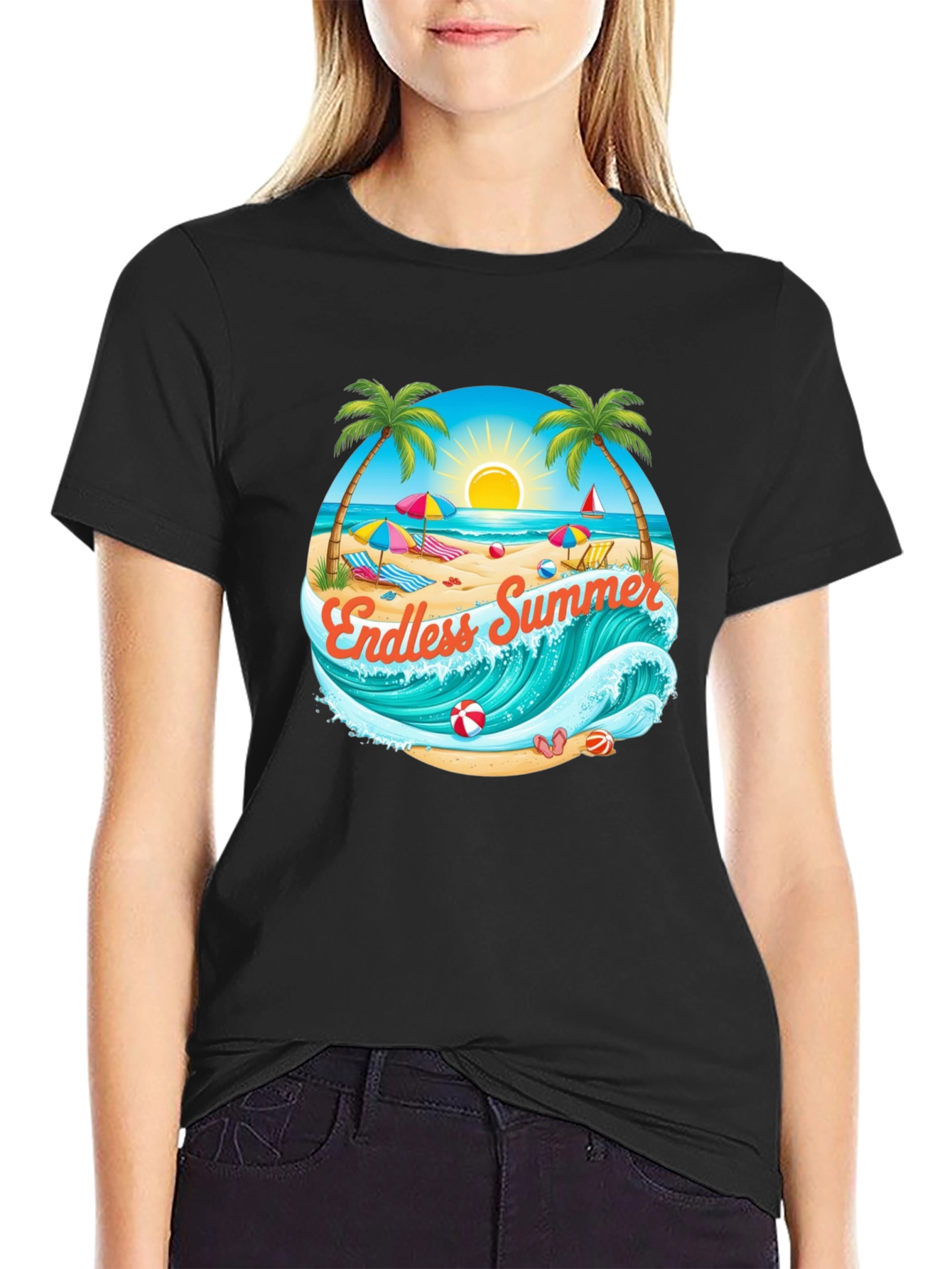 Endless Summer Beach Graphic Tee