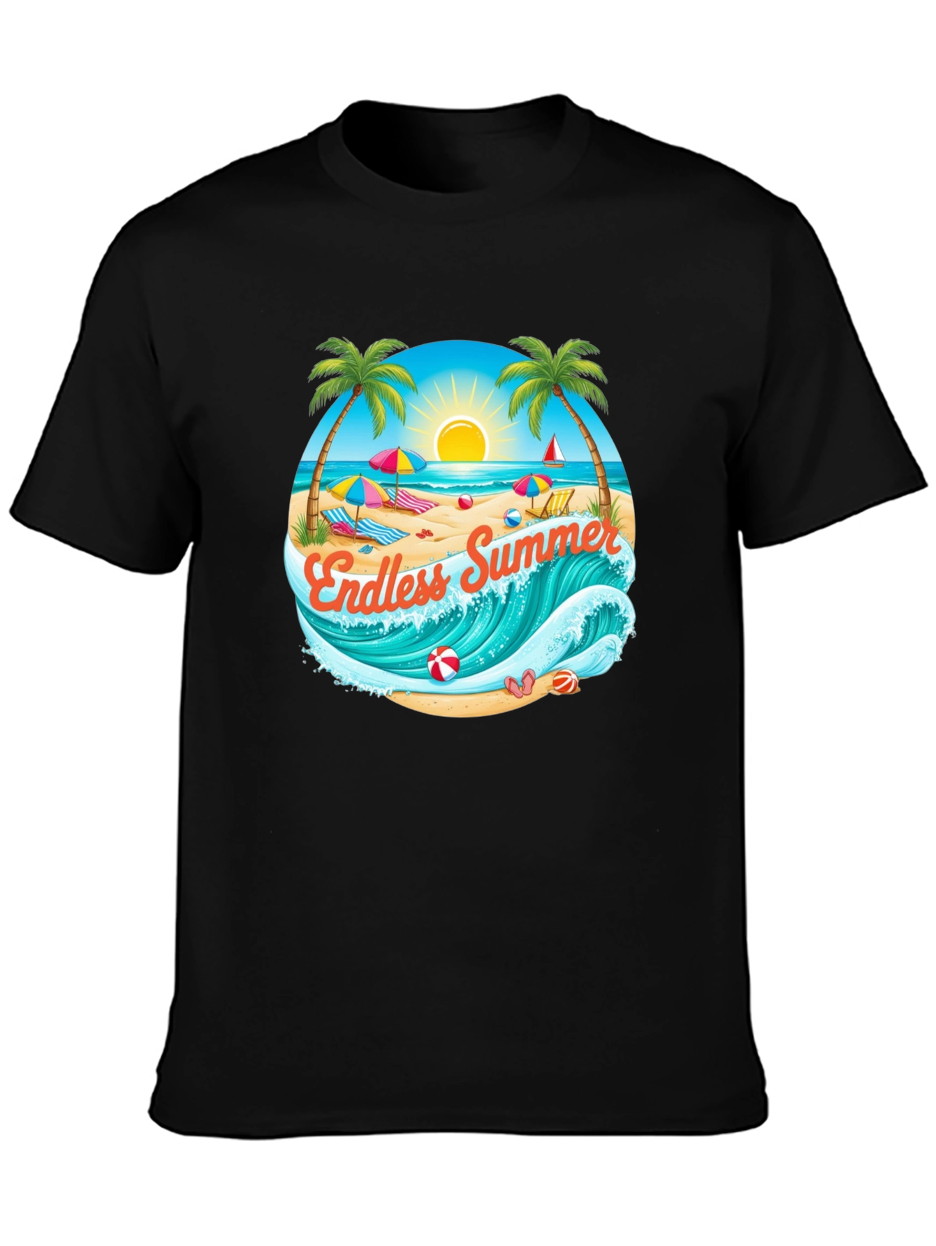 Endless Summer Beach Graphic Tee