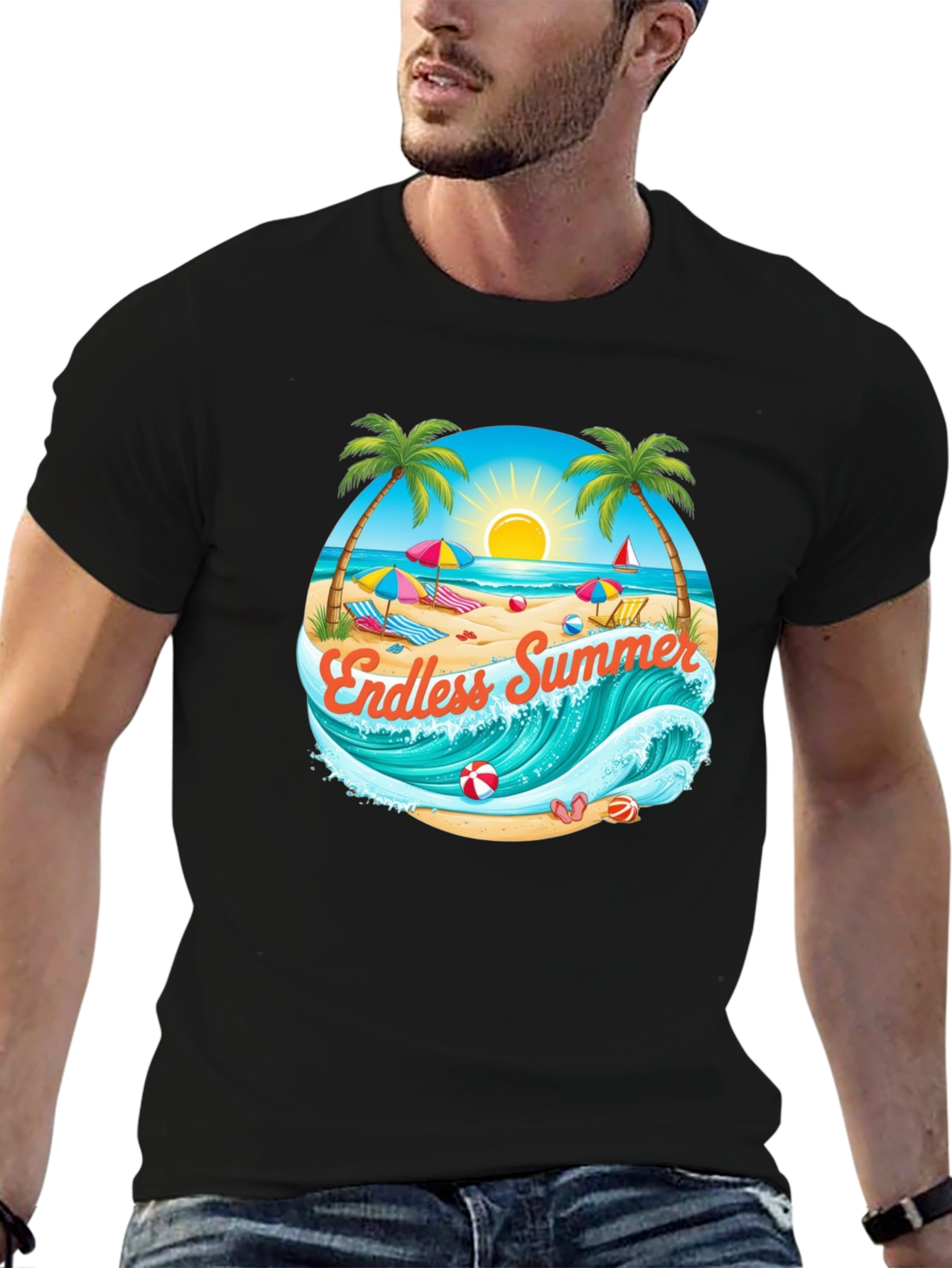 Endless Summer Beach Graphic Tee
