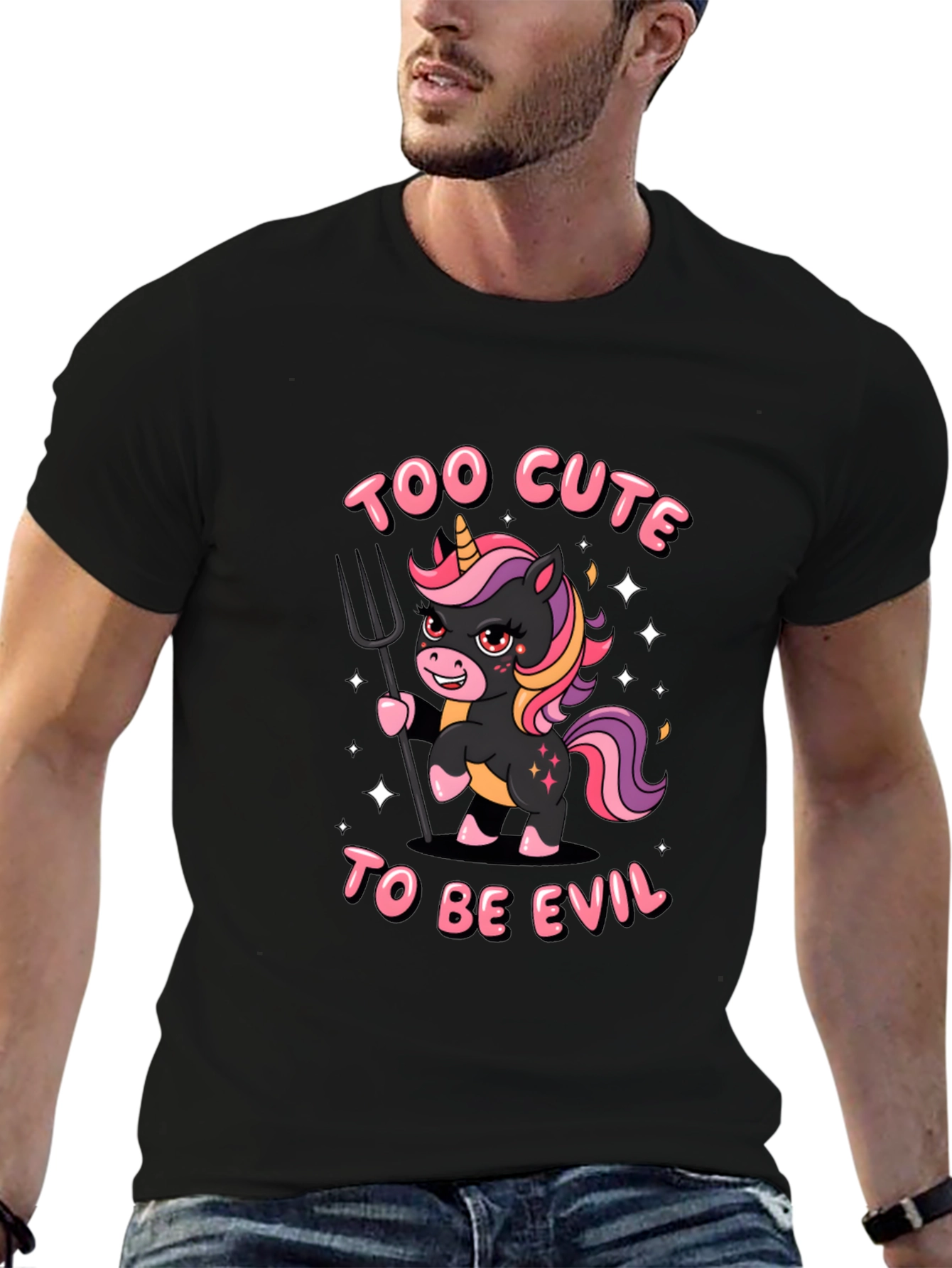 Too Cute To Be Evil Unisex T-Shirt