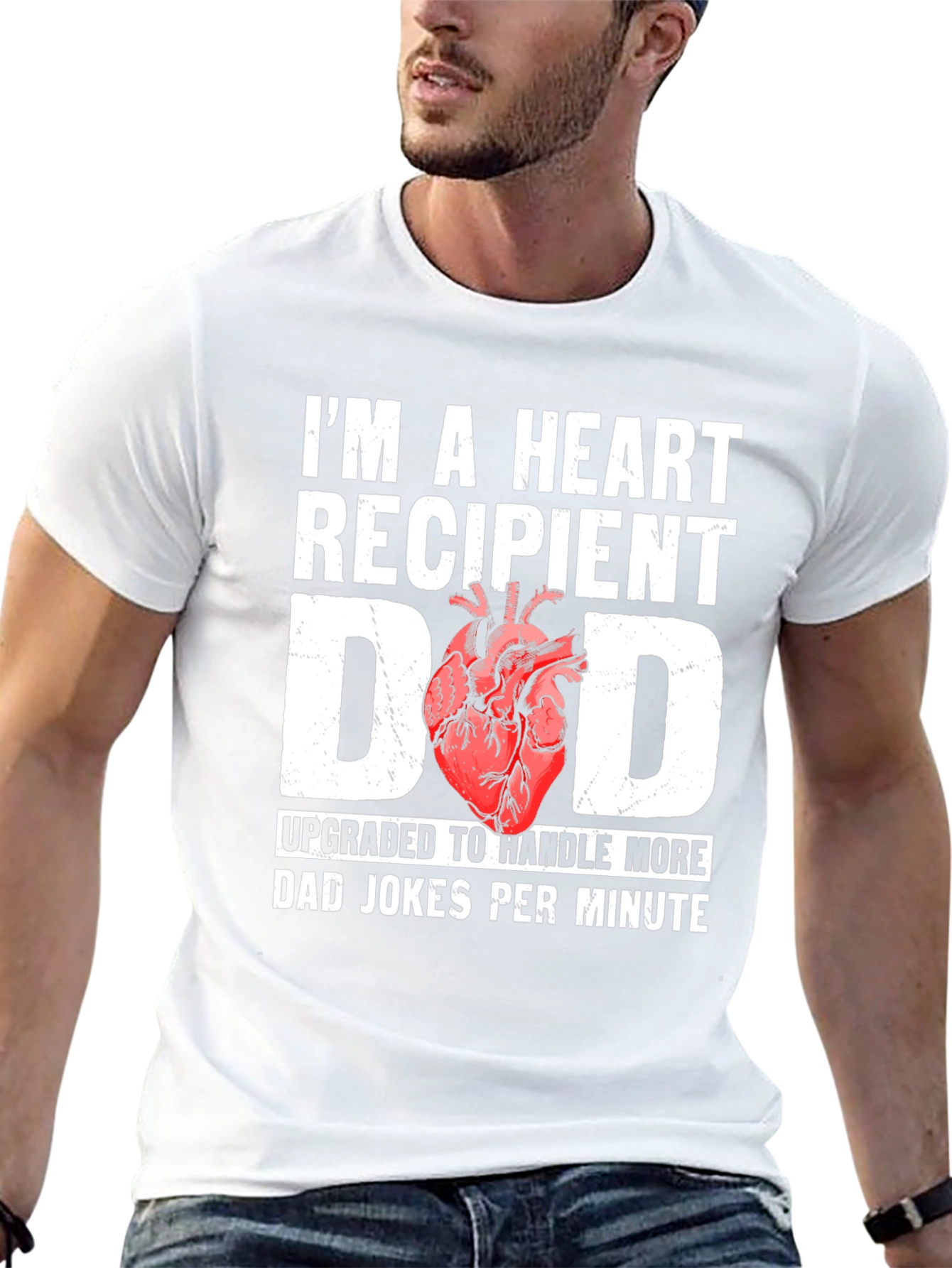 Heart Recipient Dad T-Shirt