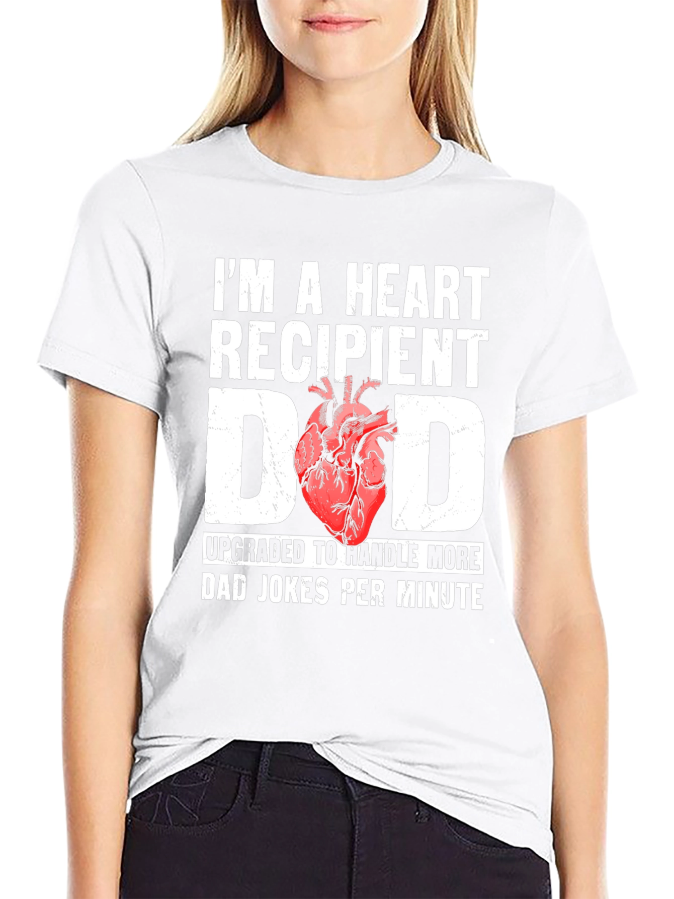 Heart Recipient Dad T-Shirt