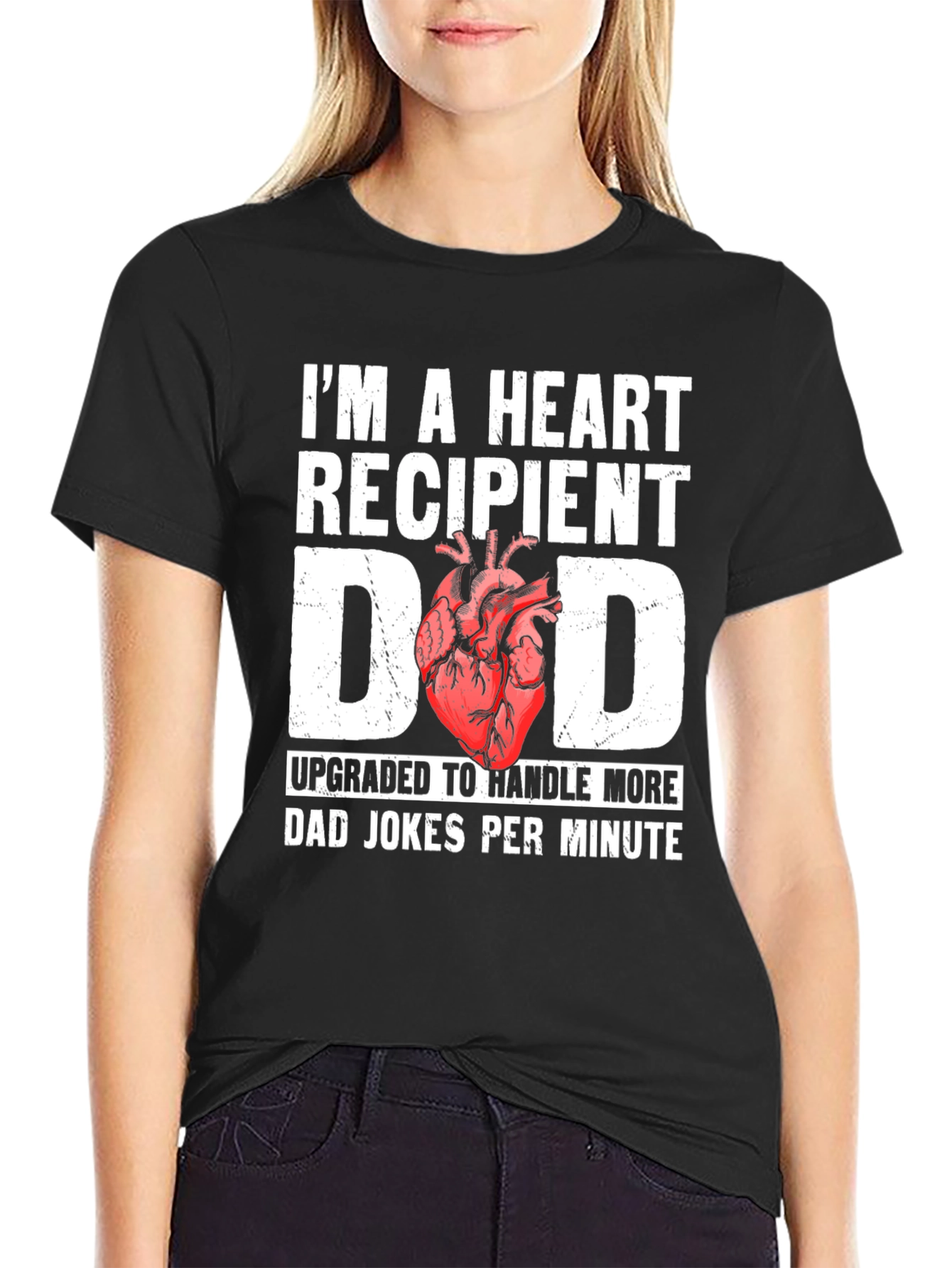 Heart Recipient Dad T-Shirt