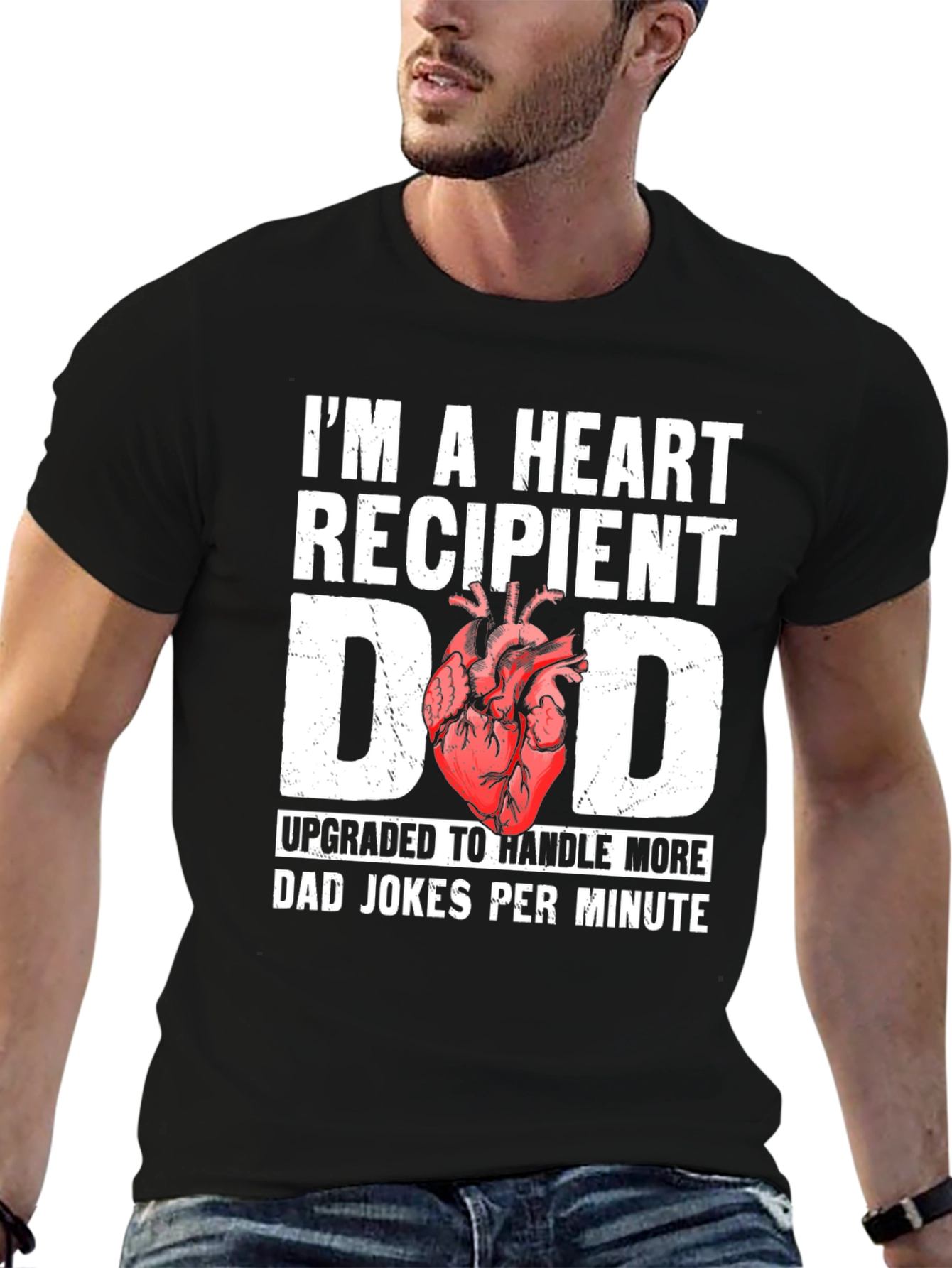 Heart Recipient Dad T-Shirt
