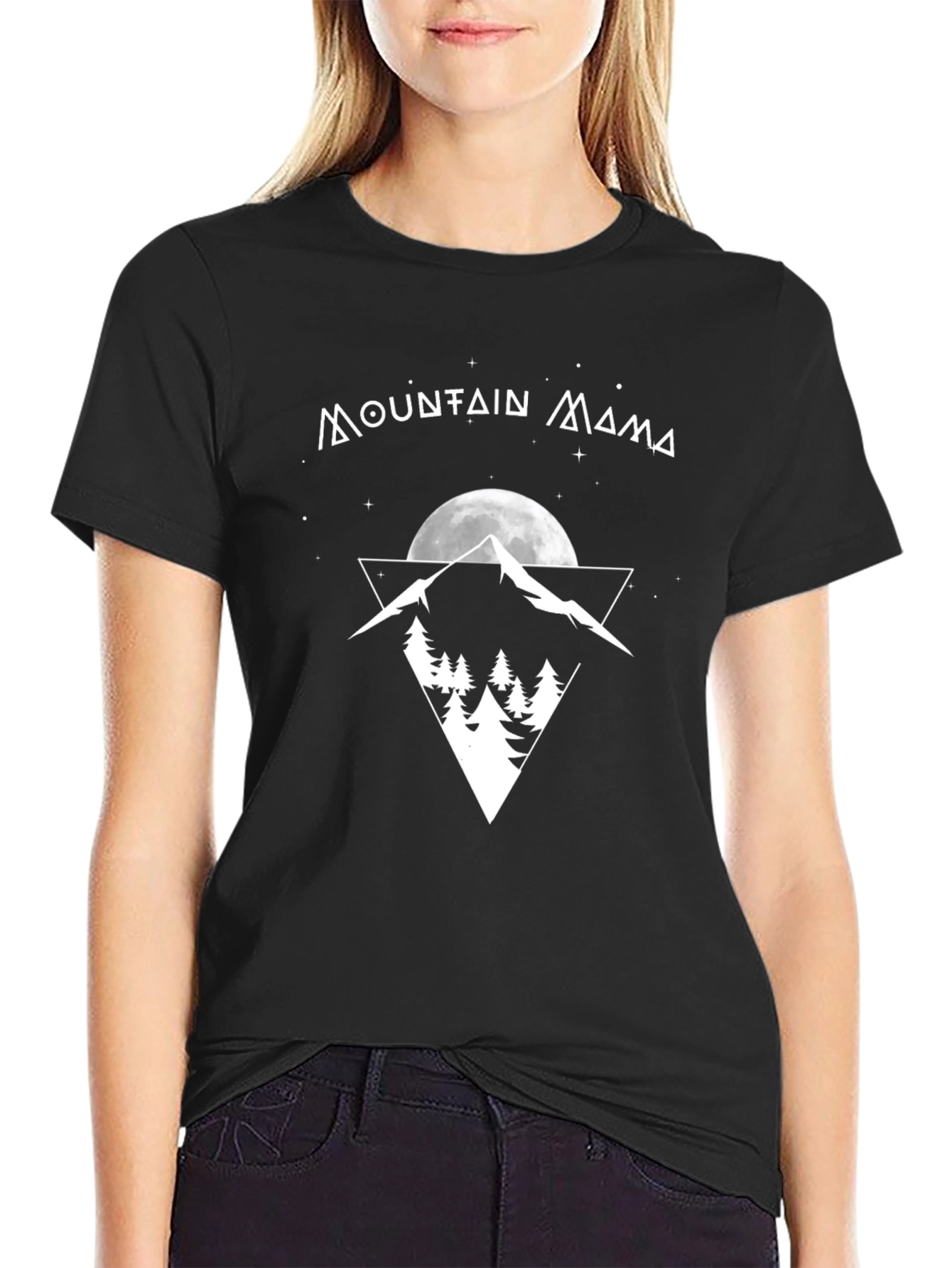Mountain Mama Graphic Tee - Black Unisex Shirt