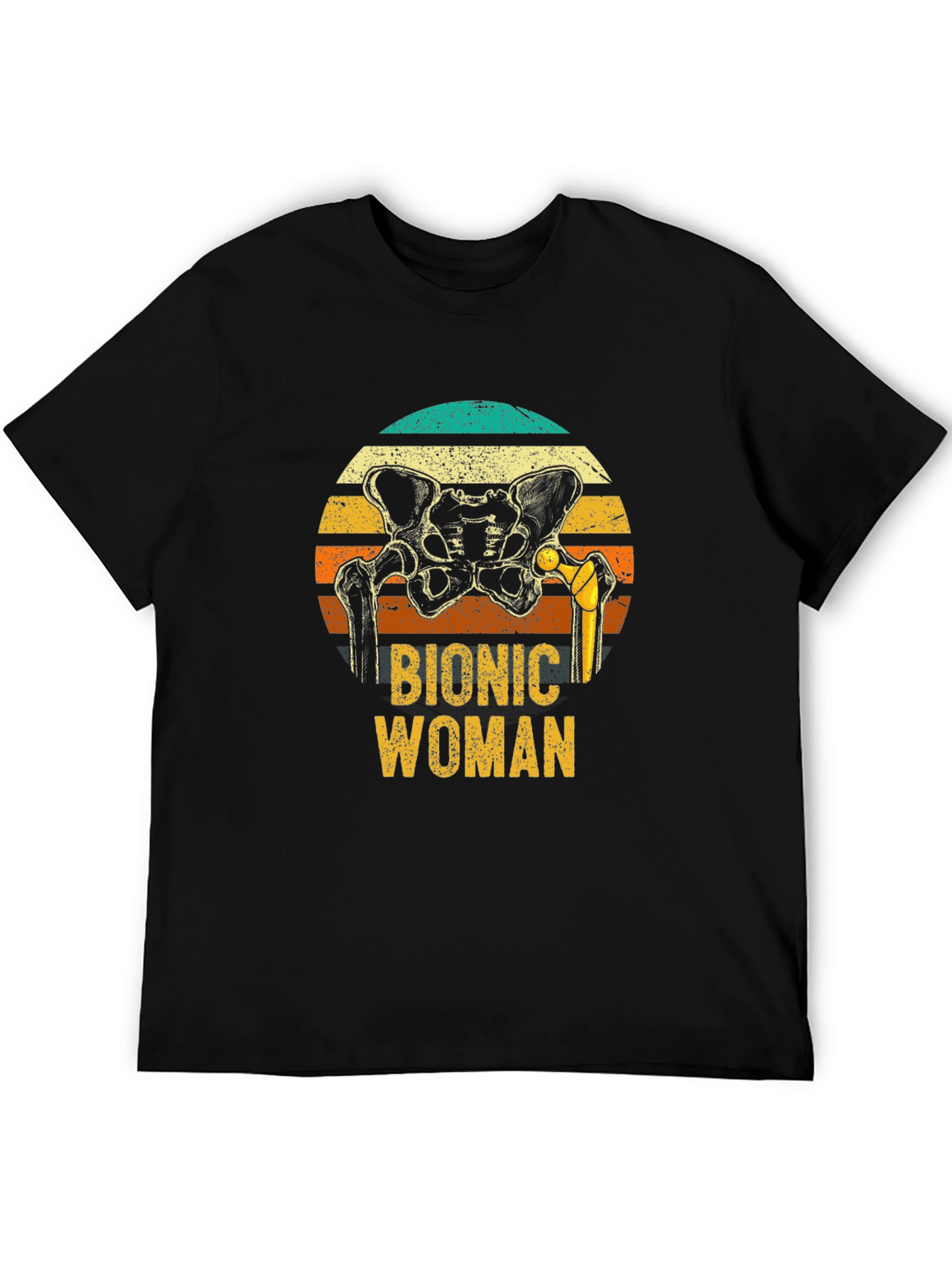 Bionic Woman Graphic T-Shirt - Hip Replacement Tee