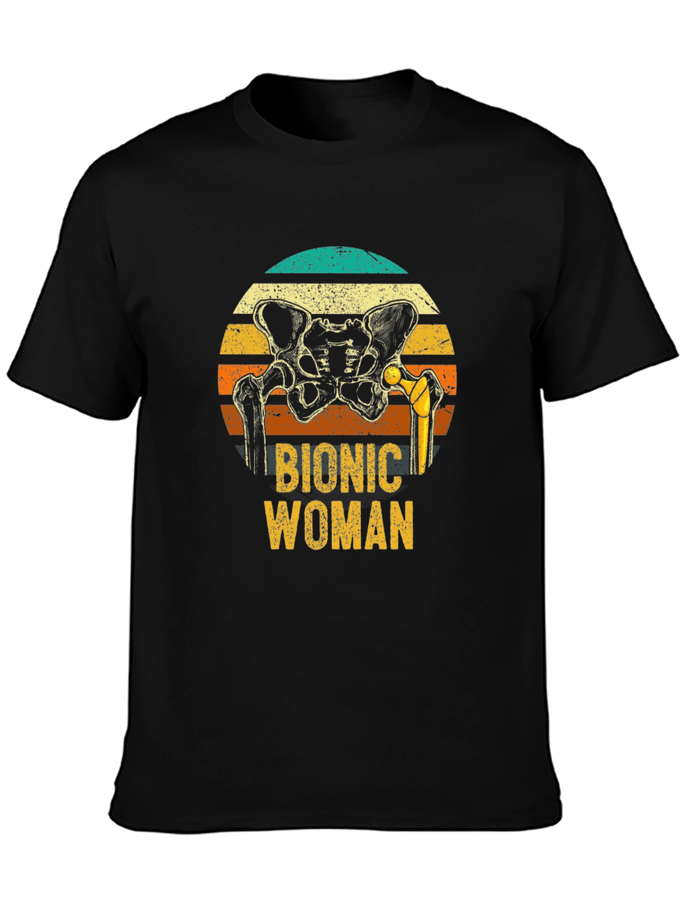 Bionic Woman Graphic T-Shirt - Hip Replacement Tee