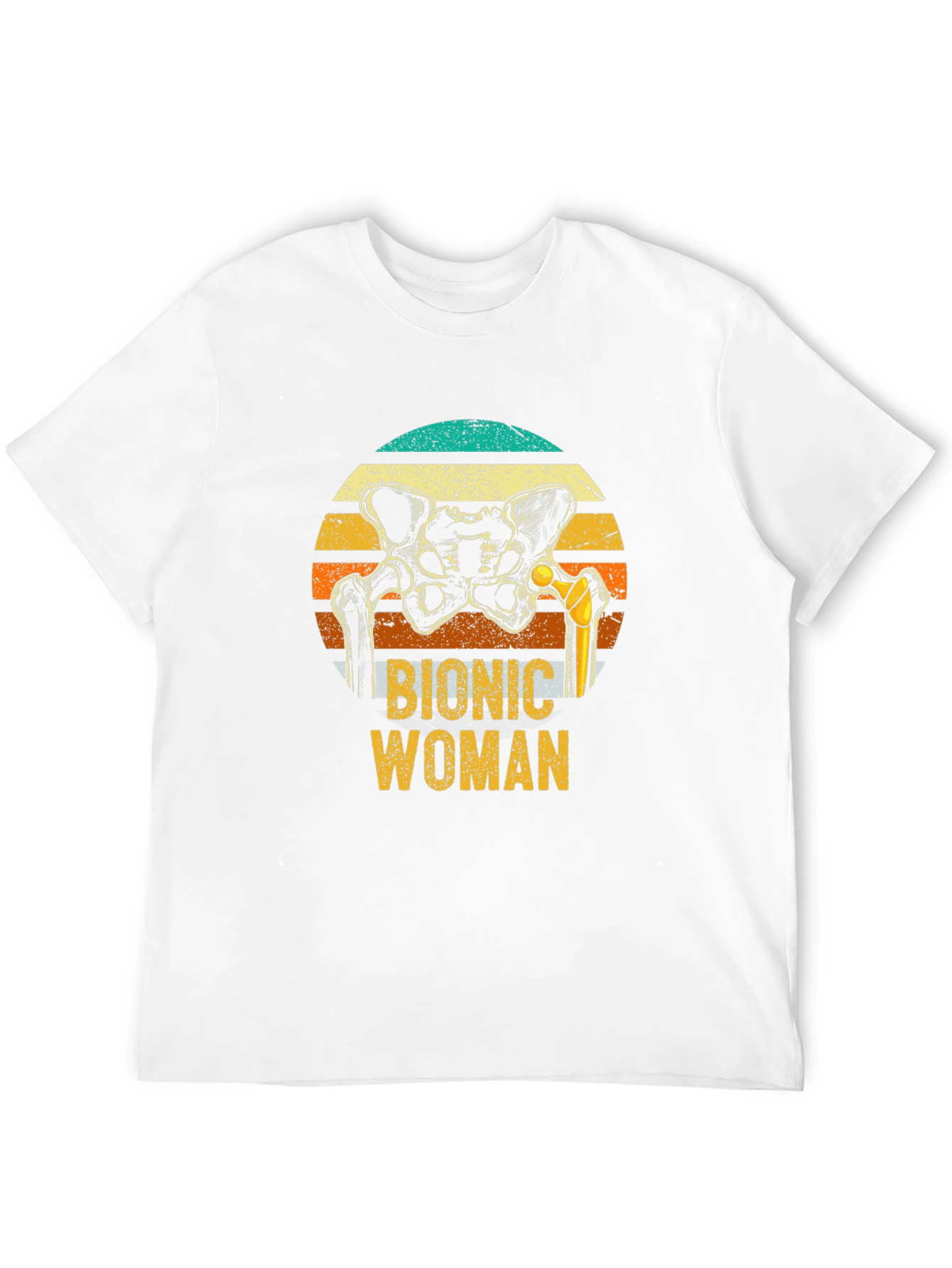 Bionic Woman Graphic T-Shirt - Hip Replacement Tee