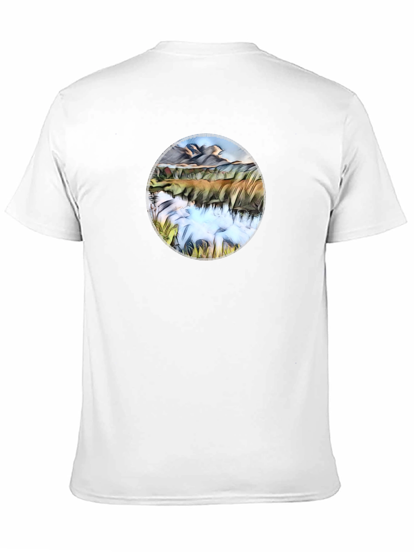 Lake Reflection Graphic Tee