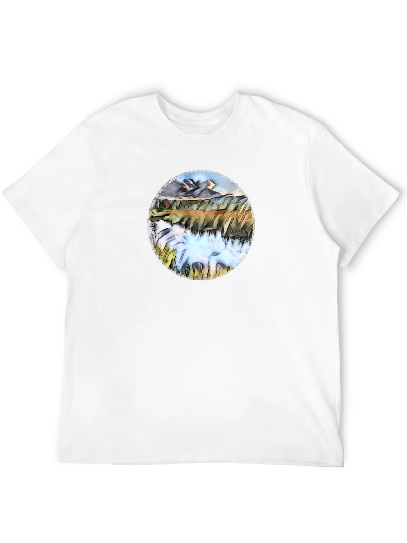 Lake Reflection Graphic Tee