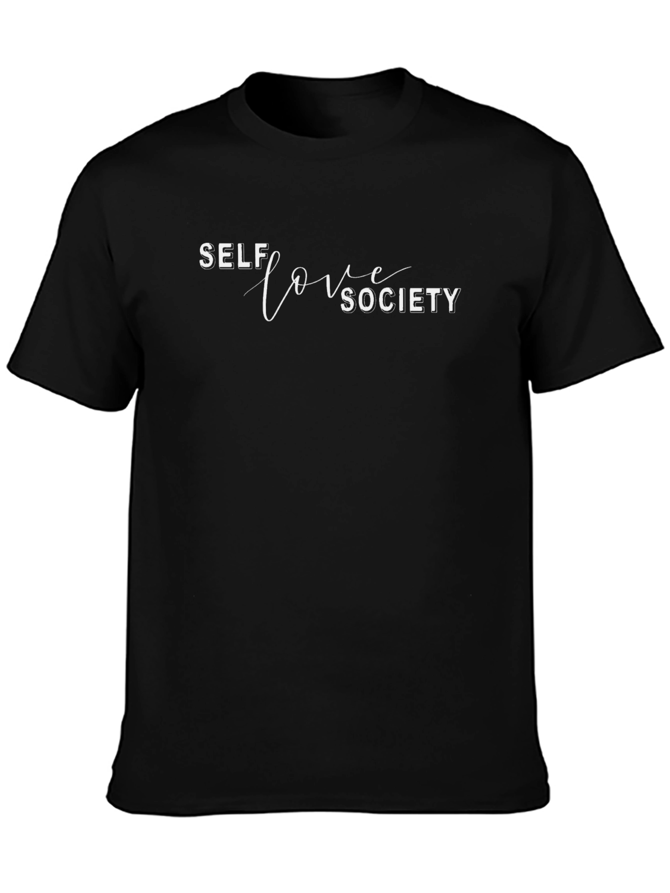 Self Love Society Graphic Tee - Black