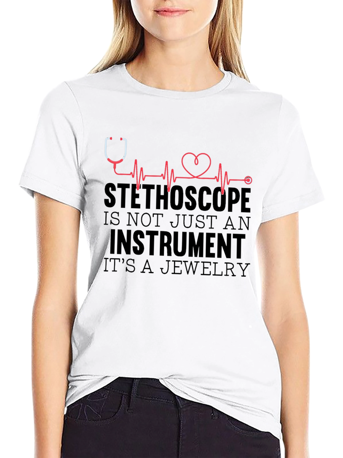 Stethoscope Jewelry Graphic Tee